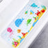 Large Kids Bath Mat for Tub, 40 x 16 Inch Non-Slip Cartoon Whale Anti-Slip Mat for Toddler Baby Bathtub
