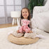 Apricot Lamb Plush Toys, 8.5 Inch Corduroy Pig Stuffed Animal, Soft Cuddly Gift for Child