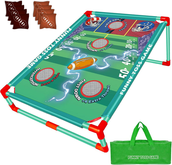 Bean Bag Toss Game for Kids, Outdoor Toys for 3-8 Years Old, Ideal Birthday Family Party Game Activities