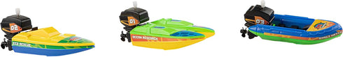 Pack, Wild Republic Ocean Boat Three Wind Up Motor, Gift for Kids, Great for Interactive Play
