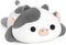 Cute Cow Plush Pillow, Kawaii White Cow Stuffed Toy, Squishy Cuddle Plush Pillow for Boys & Girls