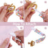 6 Pack 6DBP06 ALVABABY Baby Pacifier Clips Paci Universal Holder Leash Pacifier Clip Binky Holder for Teether Soothie