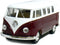 KiNSMART 1962 Volkswagen Classic Bus - 1:32 Scale 5" Die Cast Metal Model Toy Car - Maroon
