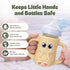 8oz Silicone Bottle Sleeve for Philips Avent Natural Glass Bottle | Drop Protector + Easy Grip Handles | BPA Free Safe