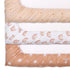 Set 3 The Peanutshell Baby Girl or Boy Changing Pad Covers of - Ultra Soft Pad Cover - Fits Standard Changing Table