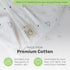 Snug Newborn Swaddle, Breathable & Premium Cotton Sleep Swaddle Blankets for Newborns with Adjustable Fit, Secure