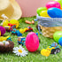 CLAPET 12 3-8 PCS Easter Egg Fillers with Pull Back Car, Prefilled Easter Toys Gifts for Year Old Boys Girls Kids