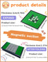 2-Player Reversi,Strategy Classic Family Board Game Reversi Brain Teaser STEM Math Skills,Folding Magnetic Board