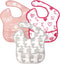 Accmor Baby Bibs for Eating, Waterproof Mess Proof Baby Toddler Bibs, Apron