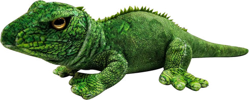 WOKI 12" Creative Lizard Iguana Plush Toy, The Bearded Dragon (Including Tail Measurement)
