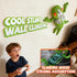 Wall Climbing Gecko Toy, Remote Control Lizard That Climbs Walls, Electric Gecko with LED Glowing Eyess,USB