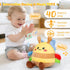 HonicWang 6-12 18 3-18, Tummy 1 2 3 Baby Toys Months, Musical Crawling Baby Plush Toys for Singing Recording Repeats