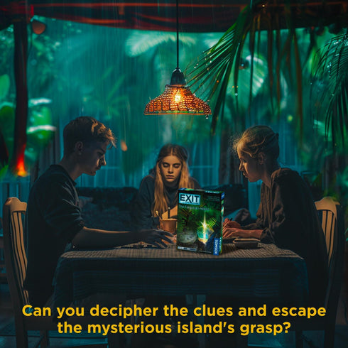 Exit: The Forgotten Island | Exit: The Game - Family-Friendly Card-Based Escape Room for 1 to 4 Players