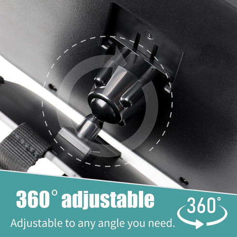 Oxnaleah 360 Car Mirror for Baby,Shake proof,Shatterproof Baby Car Mirror for Safe Travel, Rotation, Clear Wide View