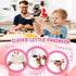 RISFUNIA 24 Pack Valentines Gifts for Kids Classroom, Wooden STEM Kits, Kids Valentines Day Cards for School Exchange