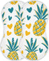 PaChyLuu 2 Pack 22 11 Inch Cartoon Pineapple Muslin Burp Cloths Cotton Absorbent Baby Burping Rags for Boys Girls Soft