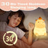 BemeedLigt Dimmable Hippo Night Light, Cute Silicone Squishy LED Lamp, Nursery Nightlight, Rechargeable Bedside Table