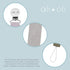 Set Complete Pacifier with Green Silicone Case & Clips