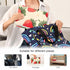 Flradish Lovely Strawberry Portable Diaper Changing Pad,Waterproof Lightweight & Foldable Travel Changing Pad