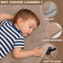 Lansber 1.2 59X39 Tummy Baby Play Mat for Floor, Thick Foam Playpen Mat, Ultra-Soft Velvet for Time & Crawling