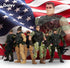 Boley 6-Pack Elite Force Army Men Toy Set - Figurines and Accessories for Kids Ages 3 and Up!