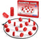 LULQZ Magnetic Chess Game with Stones, Magnet Game with String, Strategy Board Games,