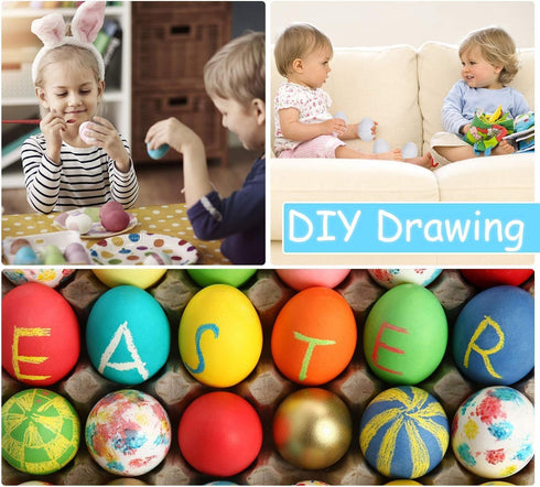 Toddler Toys - Color Matching Egg Set, Educational Color and Shapes Puzzle for Kids, Easter Basket Gift