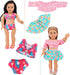 10 Sets 18 Inch 18 Ecore Fun Doll Clothes for Dolls pcs Outfits, Dresses, Swimwear, Jumpsuits & Tights | Costume