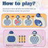 GAPER GO 5-7 8-12, 3-12 Pop Game Light Up Fidget Toy for Kids Handheld Puzzle Game Sensory Toys with LED Screen