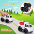 2 3 3 1 2-4, Toddler Toy Cars for Year Old Boy, in Police Car Firetruck Toys and Ambulance for Toddlers, BPA Free