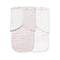 BreathableBaby Adjustable 3-in-1 Soft Premium Cotton Newborn Swaddle Trio Blanket & Wrap,