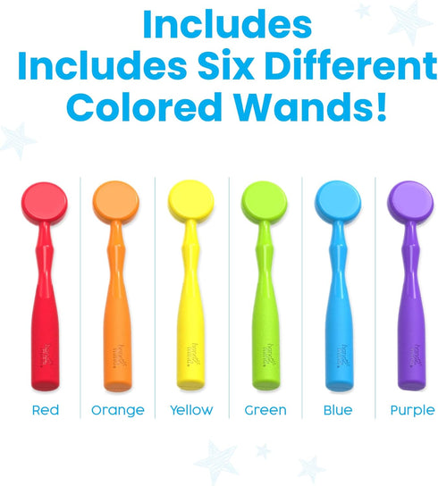 hand2mind (Set 6) Magnetic Wands for Kids, Magnet Wands, Magnets for Kids Science, Magnets for Teaching, Preschool