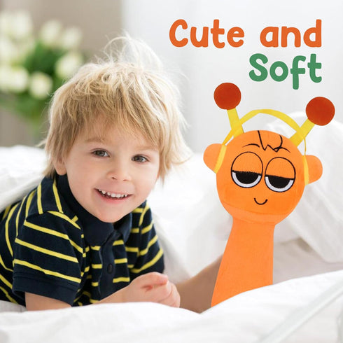 Skymetis 3, 4-6 Sprunky Plush Toy - Birthday Party Stuffed Animal, Orange Play Plush Toy for Sprunky Stage Soft Toy