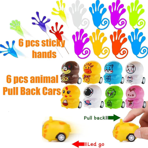 Duccsko 126 Pack 3-5,Pop Party Favors for Kids Fidget Toys, Classroom Prizes, Treasure Box Toys, Pinata Filler, Goodie