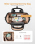 Backpack, Backpack LOVEVOOK Diaper Bag Large Baby Bag for Girl Boy with Changing Pad, Diaper for Mom Dad with Stroller