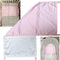 AKISS Satin Crib Sheet Pillow Cover Silk Bassinet Cradle Slip Reversible Use for