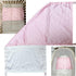 AKISS Satin Crib Sheet Pillow Cover Silk Bassinet Cradle Slip Reversible Use for