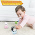 8 Lukax Baby Easter Egg Toys - Bunny Chick Baby Easter Basket Stuffer, Plastic Easter Egg Toys with Rattles, Toddler