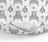 Boho Western Cow Cactus Nursing Pillow Covers for Boy Girl Black and White Highland Yak Nursing Pillow Slipcovers