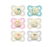 MAM Original Night Pacifiers 0-6 Months, Best for Breastfed Babies, Glow in The