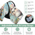 DOMIKING Hedgehog Butterfly Sky Blue Pattern Baby Car Seat Cover Breathable Infant Car Seat Cover for Babies