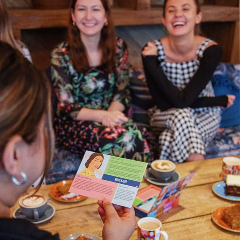 Talking Tables Phenomenal Women Conversation Game - Thought-Provoking Question Cards
