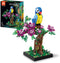 Micro Brick Flower Parrot Toy Building Sets, DIY Plant Model for Home Decor and Office Art