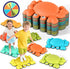 TOPNEW Stepping Stones for Kids, Non-Slip Balance Stepping Stones for Promoting Children's