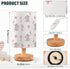 YYZZH Cute Elephant Baby Play Nightstand Lamp with Wood Base Fabric Shade for Living Room Bedroom Kids Room Office