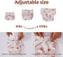 CoolaPeach 12 Set 0-3 Boy,6 Pack Diapers+6pcs Reusable Adjustable Cloth Diapers for Newborn to Years,One Size Washable