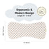Set Organic Burp Cloth & Organic Bandana Bibs by KeaBabies - Soft Cotton Burp Cloth & Bib for Baby Boys & Girls