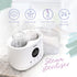 Double Bottle Warmer and Sterilizer, Baby Bottle Warmer for Breastmilk and Formula, Fast Heating with Adjustable Timer