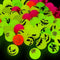 Deekin 300 Pcs Halloween Bouncing Balls, Glow in the Dark Rubber Party Favors for Boys and Girls Birthday Gifts