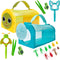 ESSENSON Bug Catcher Kit, Outdoor Explorer Toy Gift for Kids 3-8+, 2 Pcs Bug Cage with Whistles